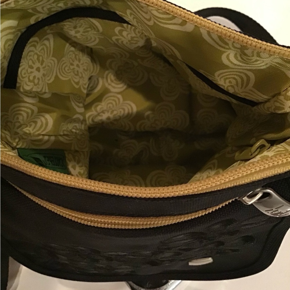 Haiku Black Jaunt and Gold Crossbody Bag - Picture 5 of 6